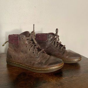 Doc Martens Brown Leather Boots Size 5